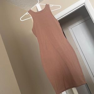 Light brown dress
